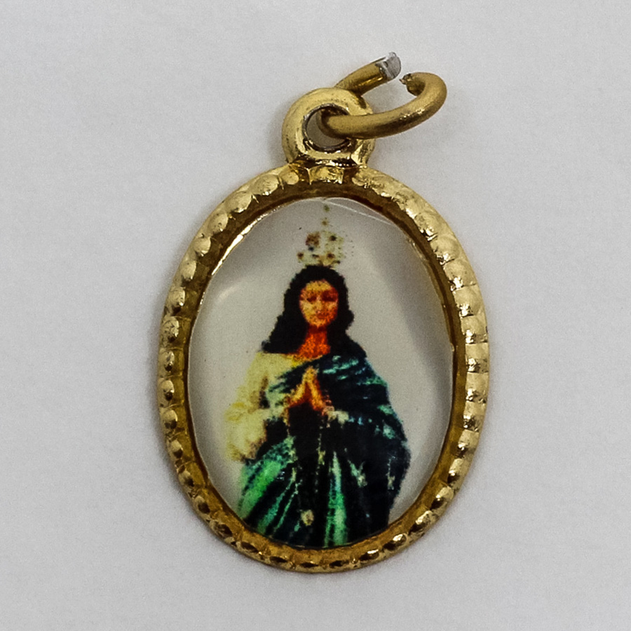 Medalha foto da Santa Sara (pacote com 100 medalhas)