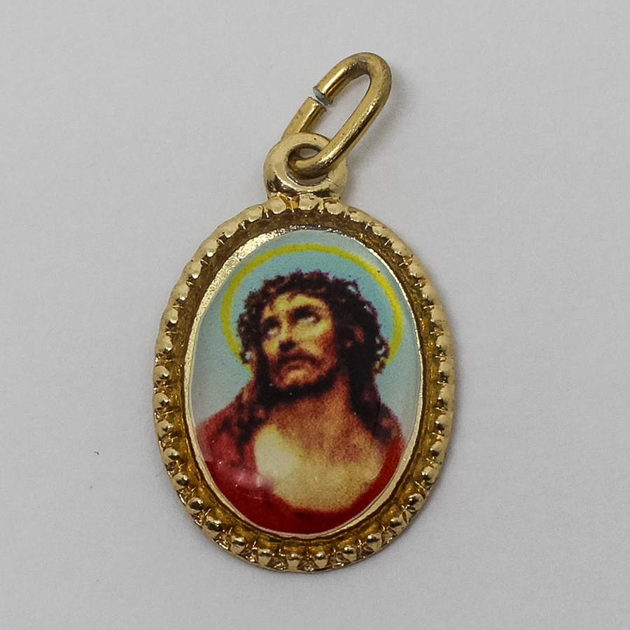 Medalha foto de Chagas do Ombro de Jesus (pacote com 100 medalhas)