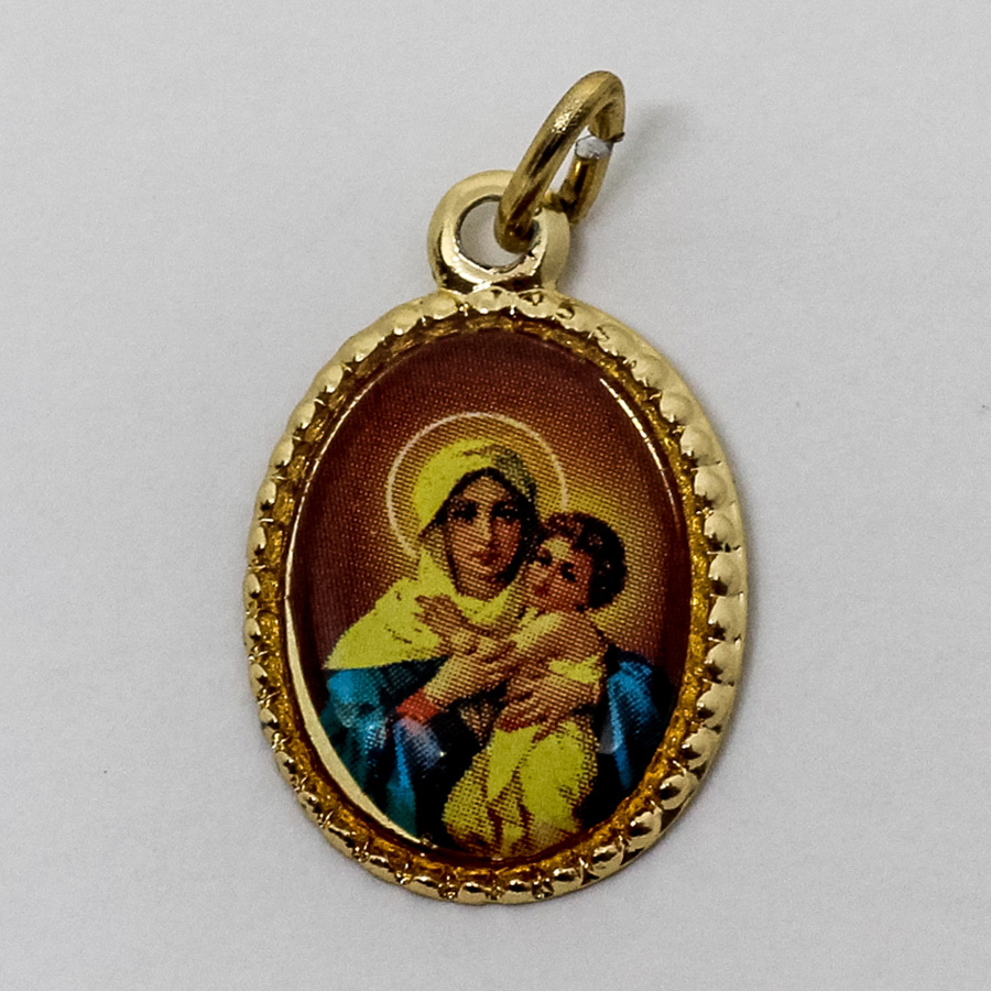 Medalha foto de Consagração a Nossa Senhora - Mãe Rainha (pacote com 100 medalhas)