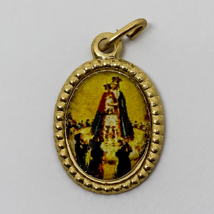 Medalha foto de Nossa Senhora do Bom Parto (pacote com 100 medalhas)