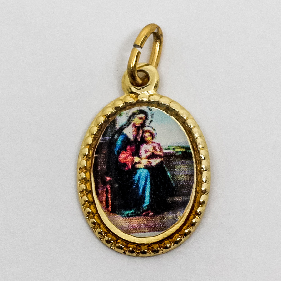 Medalha foto de Nossa Senhora Santana (pacote com 100 medalhas)