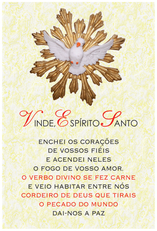 Oração ao Divino Espirito Santo